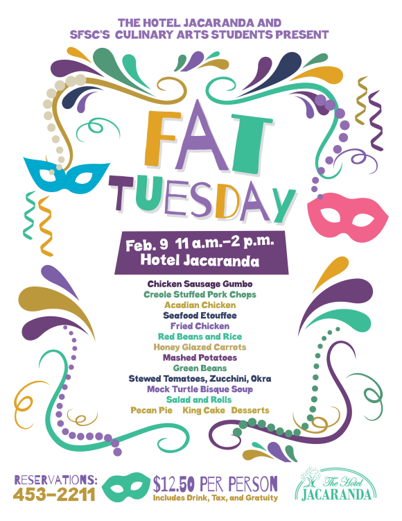 students-serving-fat-tuesday-buffet-sfsc-daily-connection